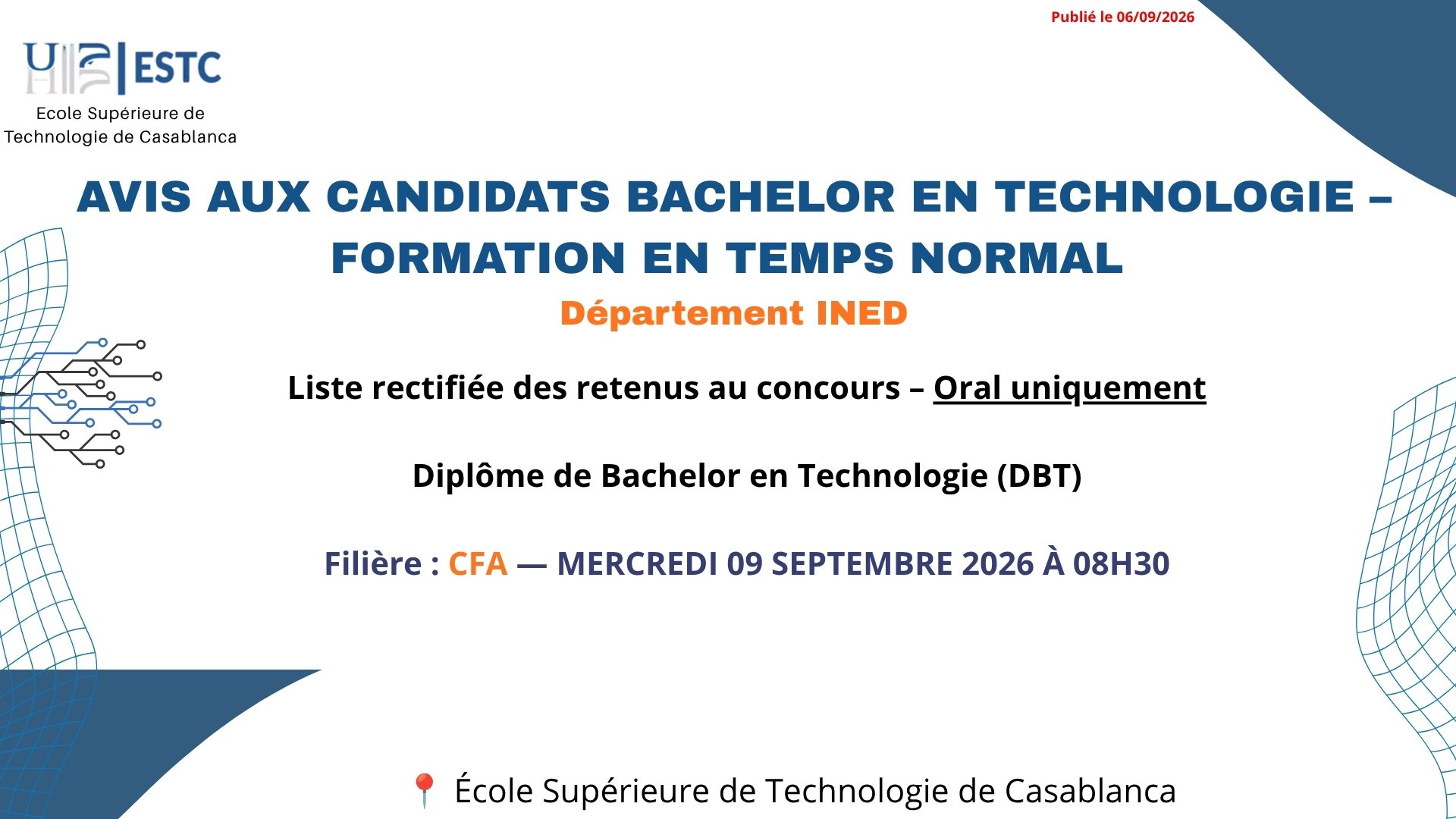 Bleu et Blanc Flèche Graphique Présentation (3)